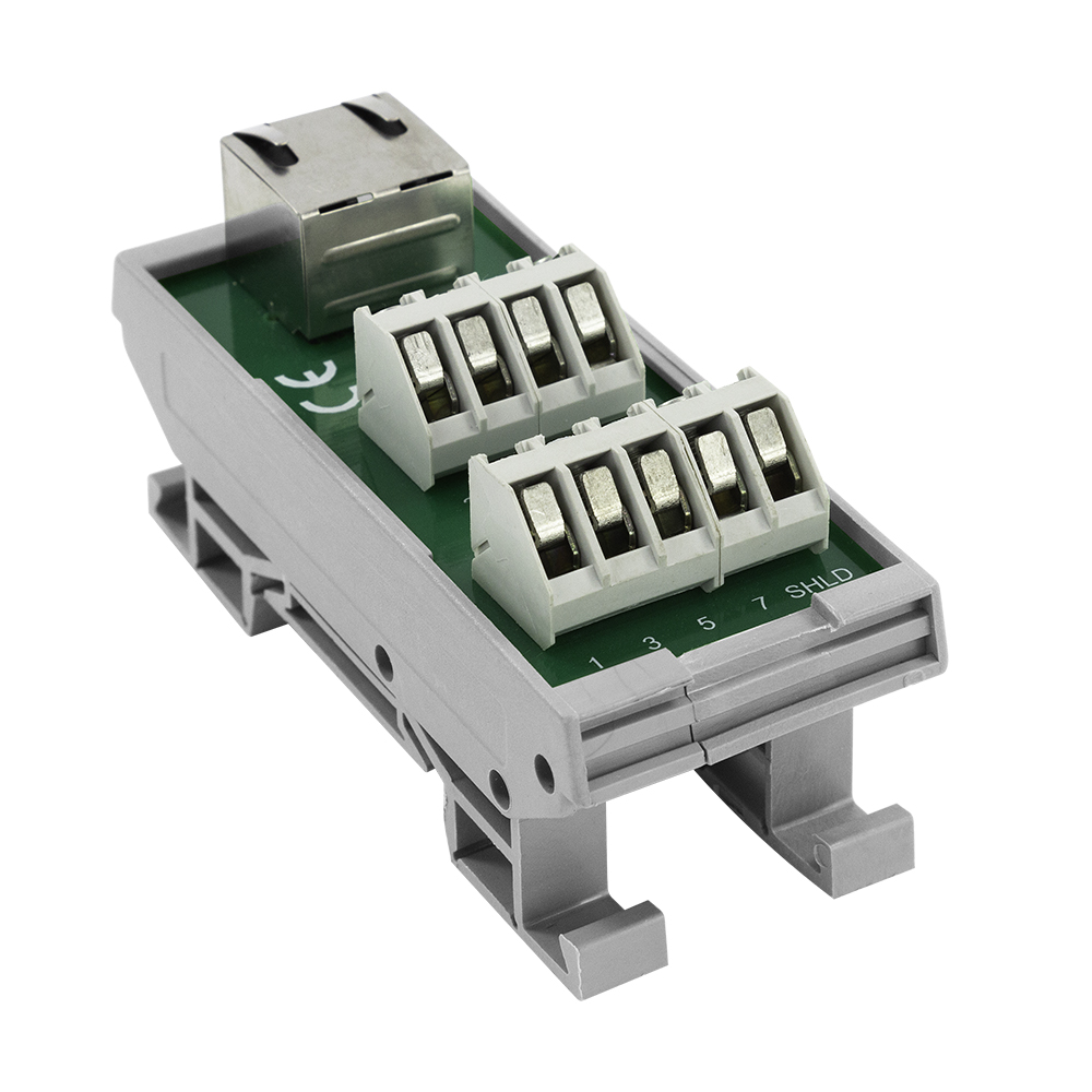 CAMDENBOSS CIM Series 9-Contact Female Interface Module, Screw Connector, DIN Rail, 500mA