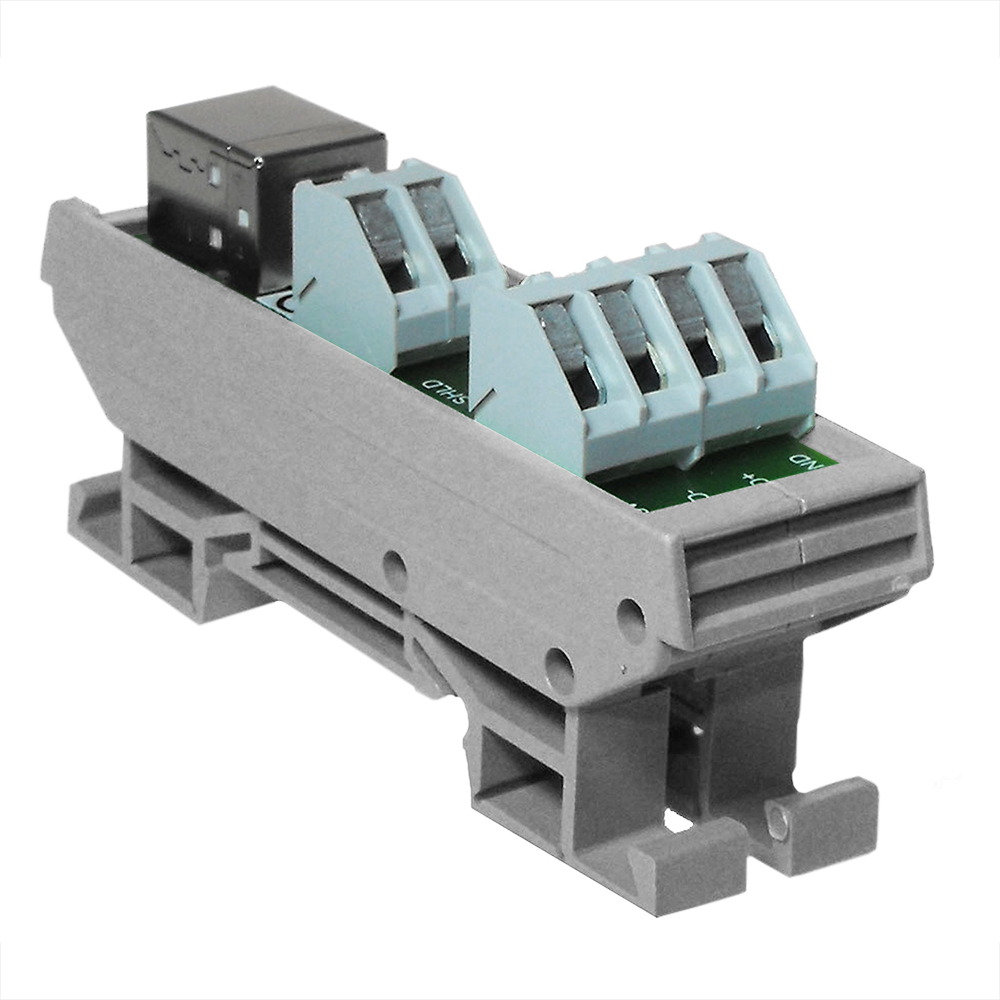 CAMDENBOSS CIM Series 4-Contact Female Interface Module, Screw Connector, DIN Rail, 100mA