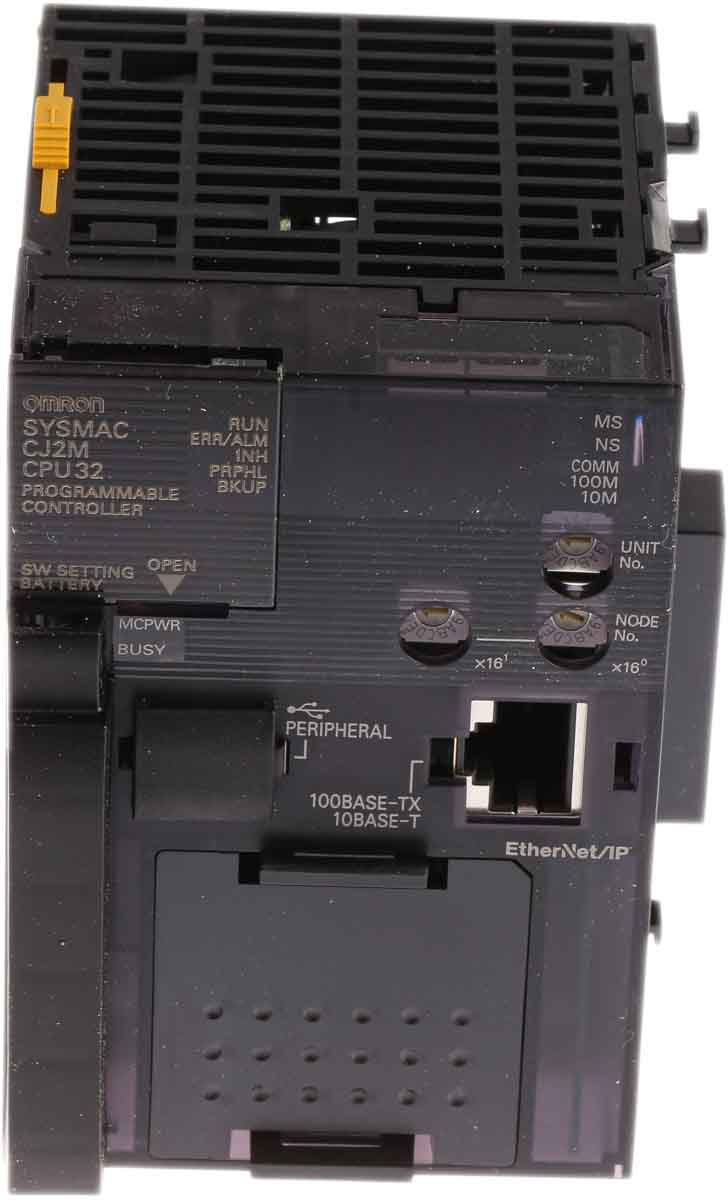 cj2m-cpu32 Omron CJ2M Series PLC CPU, Pulse Output, DC Input