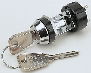 Lorlin Key Switch, 150mA 3-Way Flat-Key