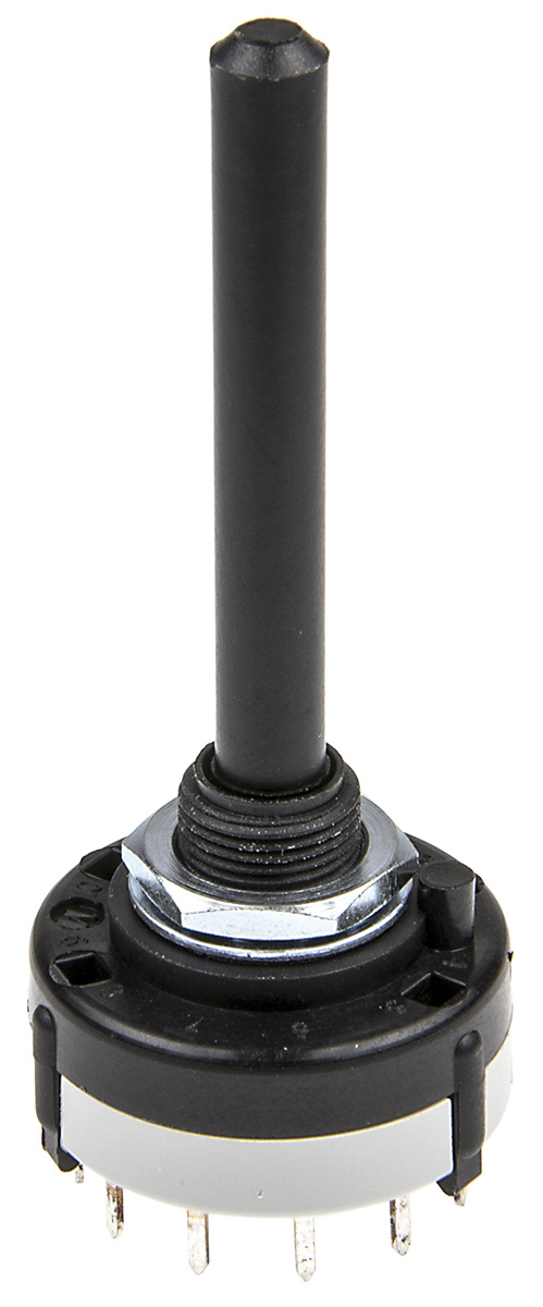 Lorlin CK, 3 Position 4PST Rotary Switch, 150mA, Solder