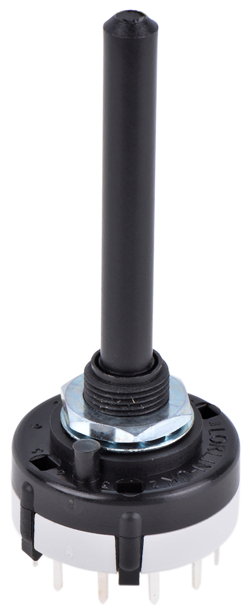 Lorlin CK, 4 Position 3PST Rotary Switch, 150mA, Solder