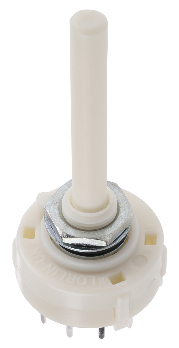 Lorlin CKF 4P3T Rotary Switch, 150mA, Solder