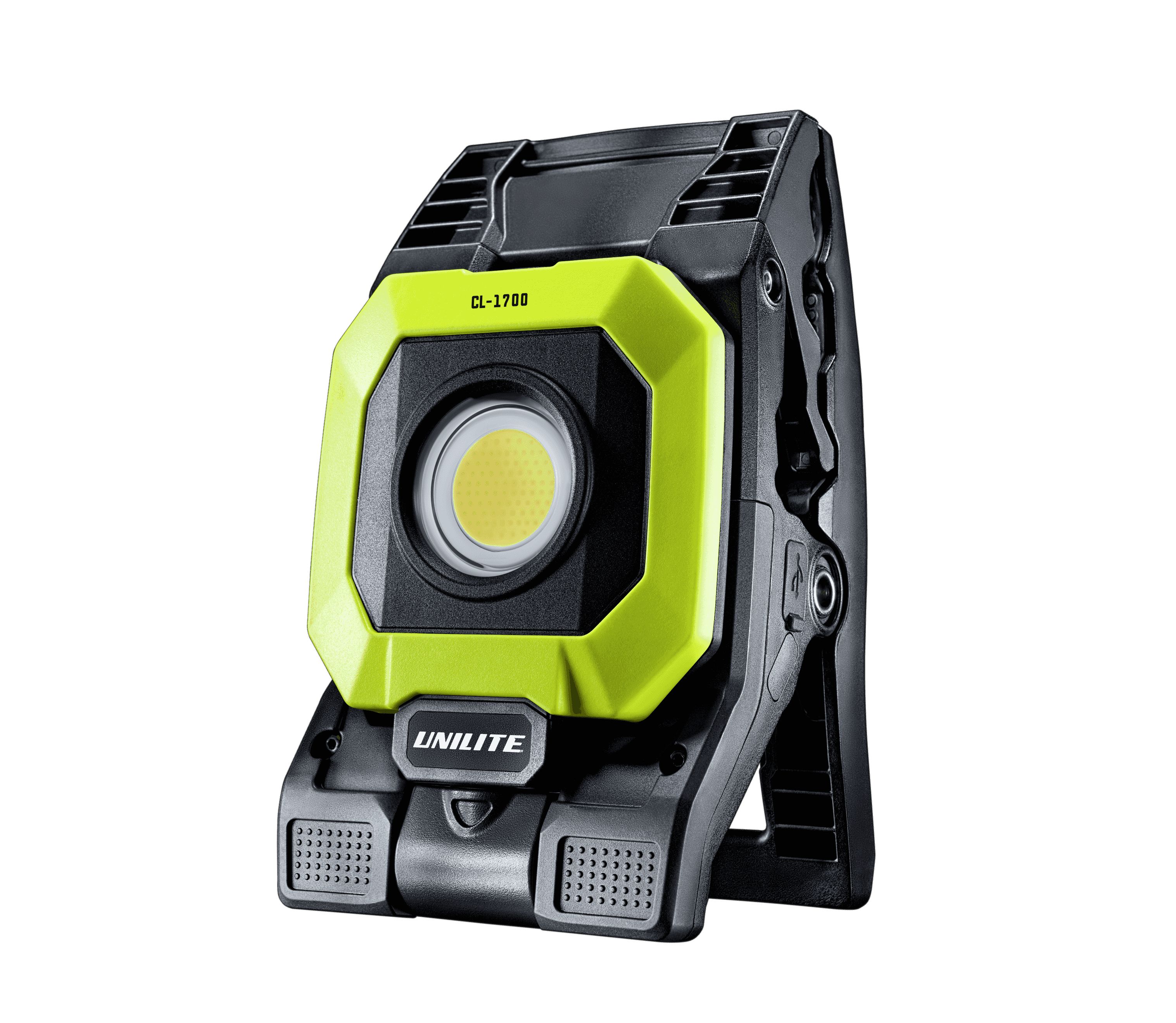 Unilite Rechargeable COB LED Work Lamp Work Light, 1700 lm, USB Type C Plug, 3.7V, IP65