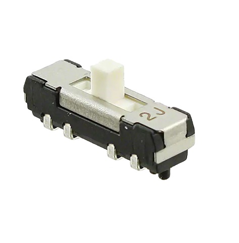 Nidec Components Surface Slide Switch DP3T DP 500 mA