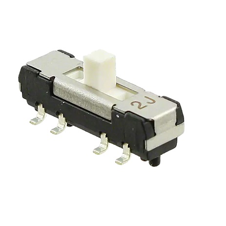 Nidec Components Surface Slide Switch DP3T DP 500 mA