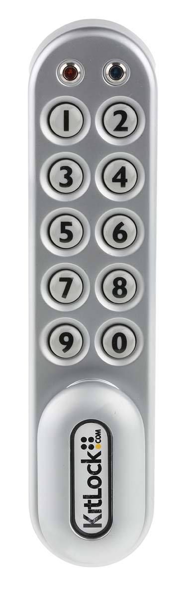 Codelock Zinc Alloy Electronic Silver Grey Code Lock