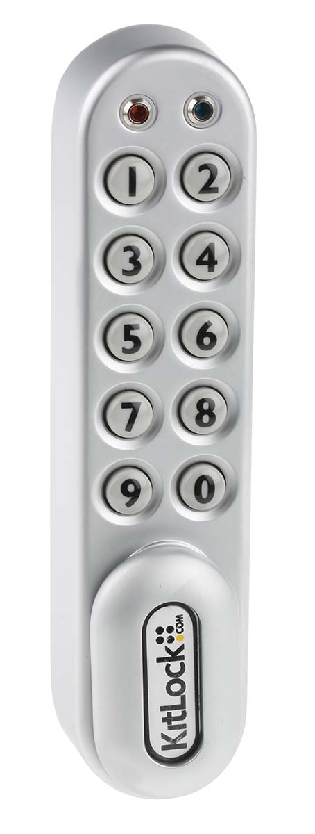 cl1000sg Codelock Zinc Alloy Electronic Silver Grey Code Lock