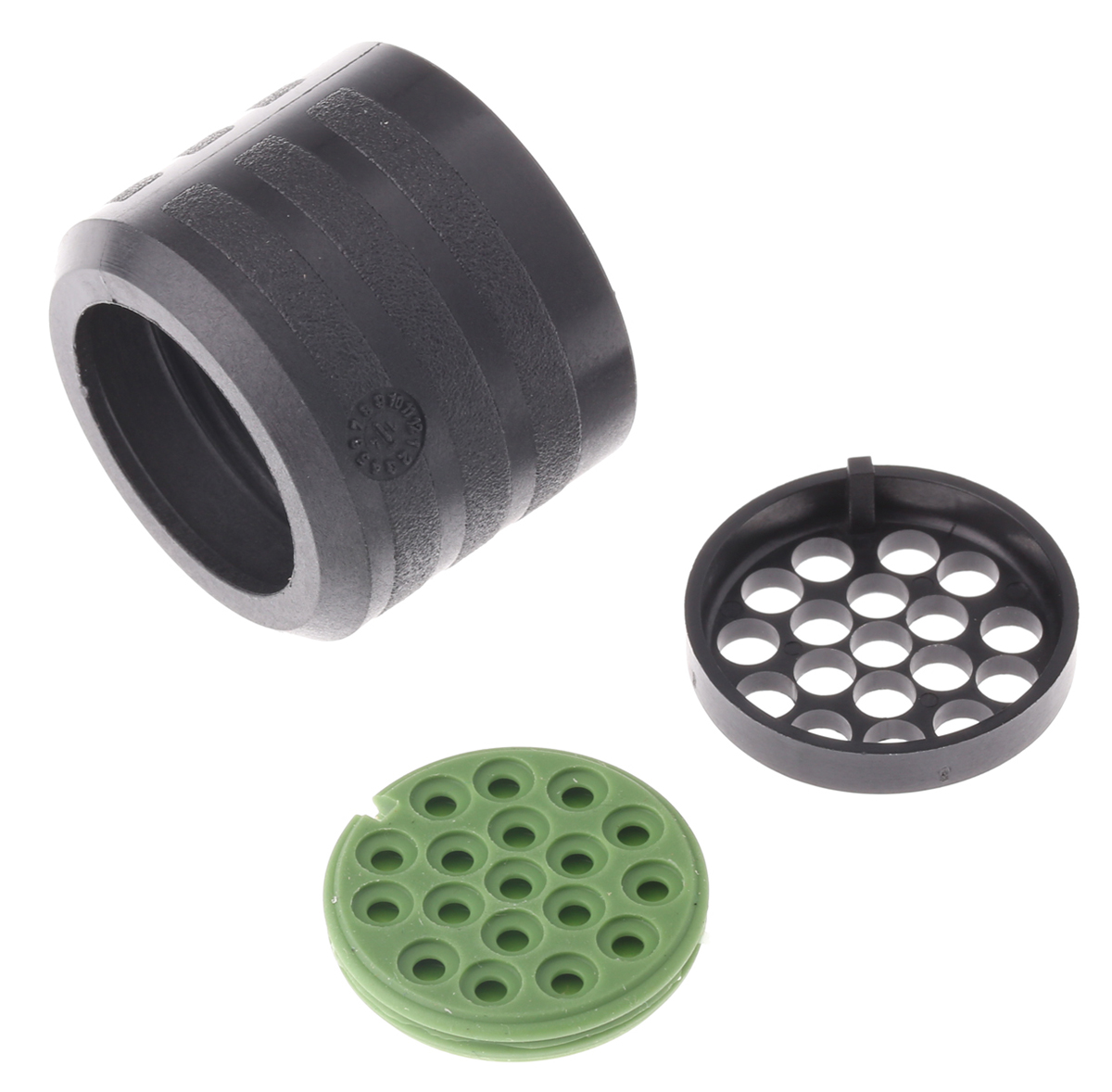 Souriau Sunbank by Eaton, Clipper Straight Circular Connector Backshell, For Use With Backshell, 18-Way