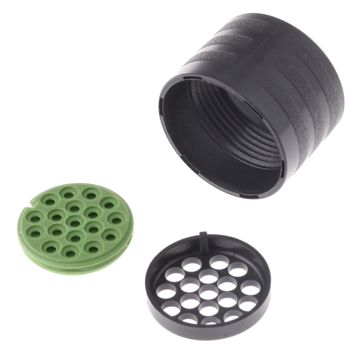 cl113101 Souriau Sunbank by Eaton, Clipper Straight Circular Connector Backshell, For Use With Backshell, 18-Way