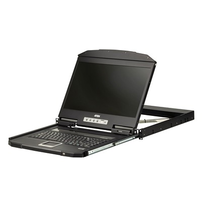 Aten 6 Port 2 Displays USB VGA Console 3.5mm Audio Jack Female 1366 x 768 pixel Maximum Resolution