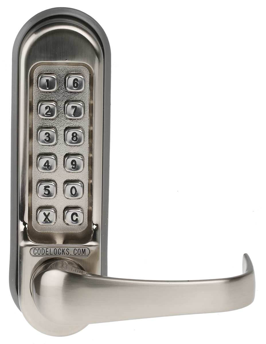 Codelock Digital Panic Lock, 1 Point Metal, Wood