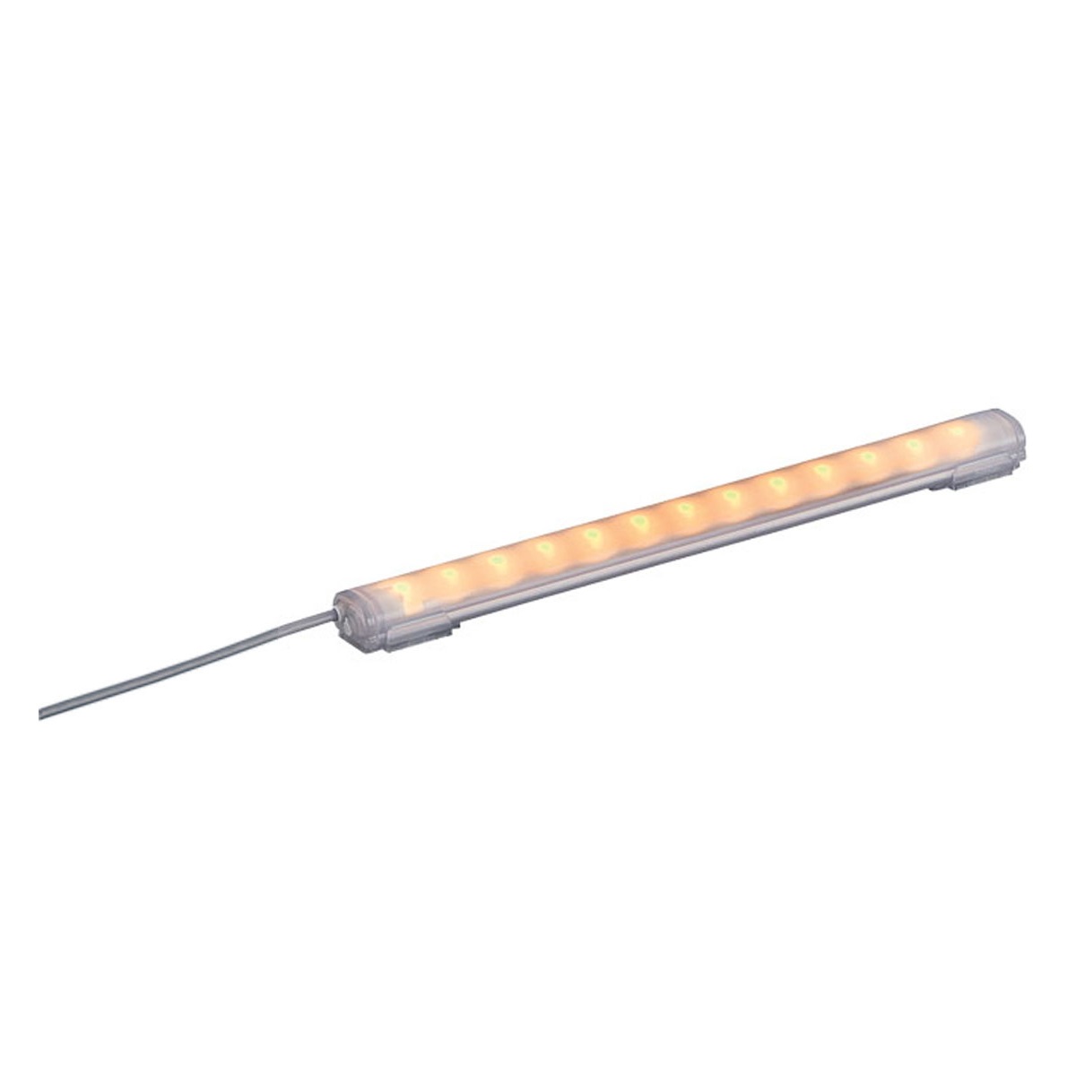 Patlite CLA LED LED Light Pipe, 5.7 W, 24V dc, Fixed Arm, IP69K, IP67, IP66, 324 mm Arm Length, 500 mm, 300 mm