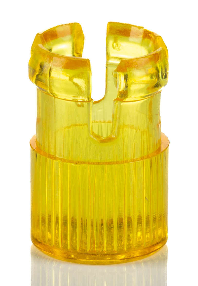 Visual for use with Through-Hole LEDs Yellow 5 mm