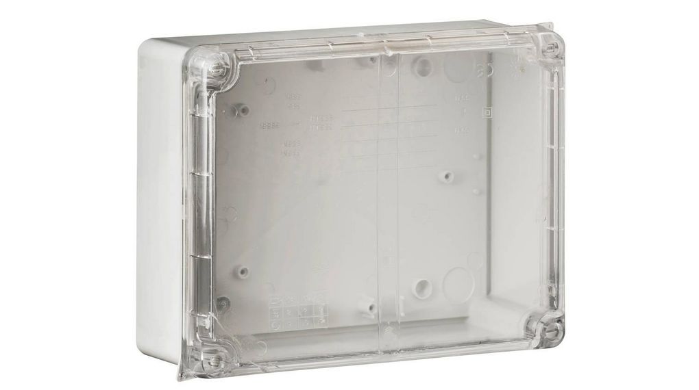 WISKA CLWIB Series Clear Thermoplastic Junction Box, IP65, 320 mm, 250mm 135 mm