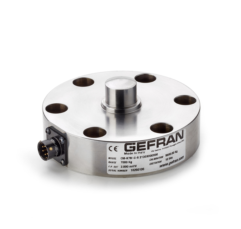 Gefran CM Series Load Cell, 100 kg, 100 to 50000 Kg Measure, 50000 kg, 700Ω