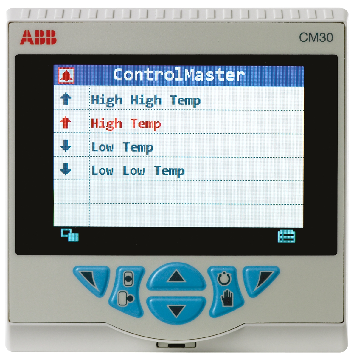 cm301s0s0e0std ABB CM30 Panel Controller, 3 Output Analogue, Relay 264V ac On-Off