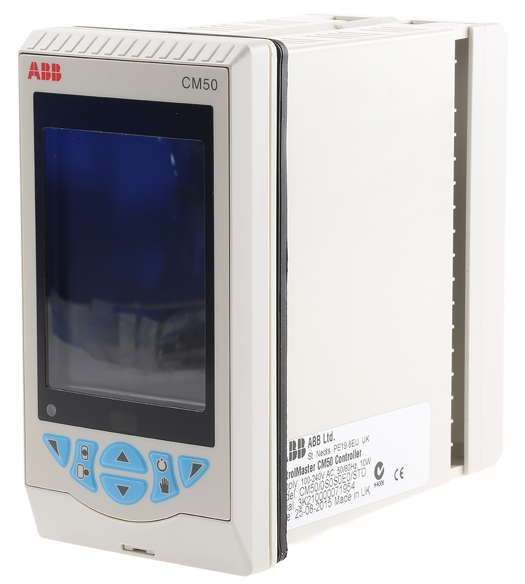 cm500s0s0e0std ABB CM50 Panel Mount Controller 2 Input, 5 Output Digital, Analogue, Relay 264V ac On-Off