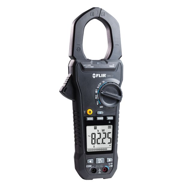 FLIR CM85-2 Clamp Meter, 999.9 A 999.9 A 999.9 V dc 999.9 V ac Steady, Negative RSCAL