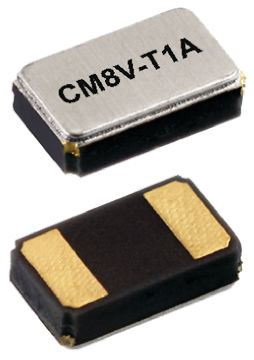 Micro Crystal 32.768 kHz Crystal ±20 ppm Surface Mount 2-Pin 0.6 mm 2 mm 1.2mm