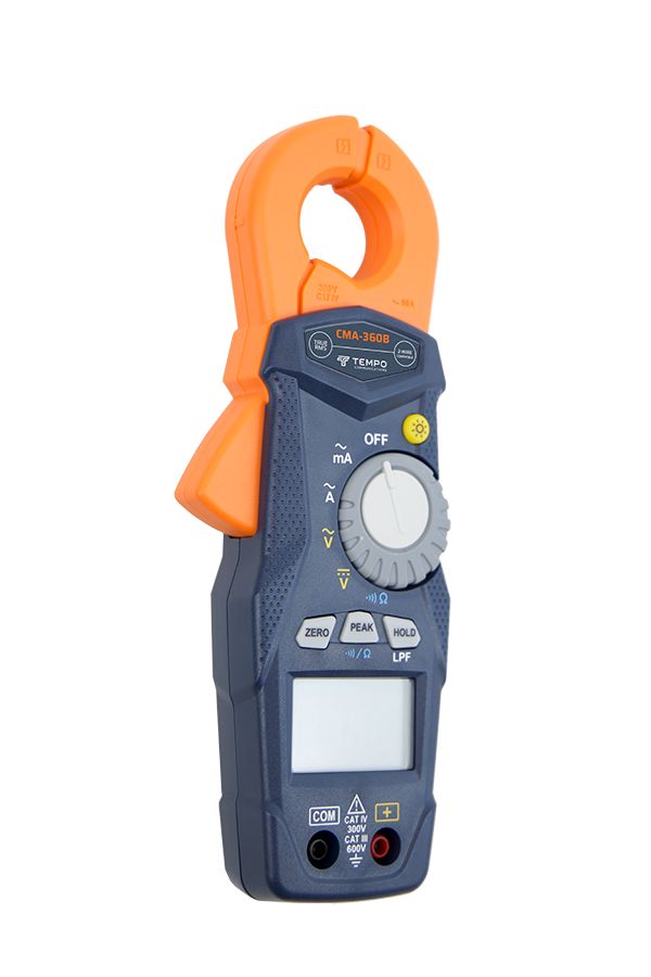 Tempo CMA-360B Clamp Meter 600 mA 600 V dc 600 V ac Tensilica LX6