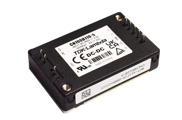 TDK-Lambda CN B110 DC/DC Converter, 12V dc/ 8.4 A, 160V dc Input, 43V Input 100.8 W, Through Hole, 100 °C Max Temp -40