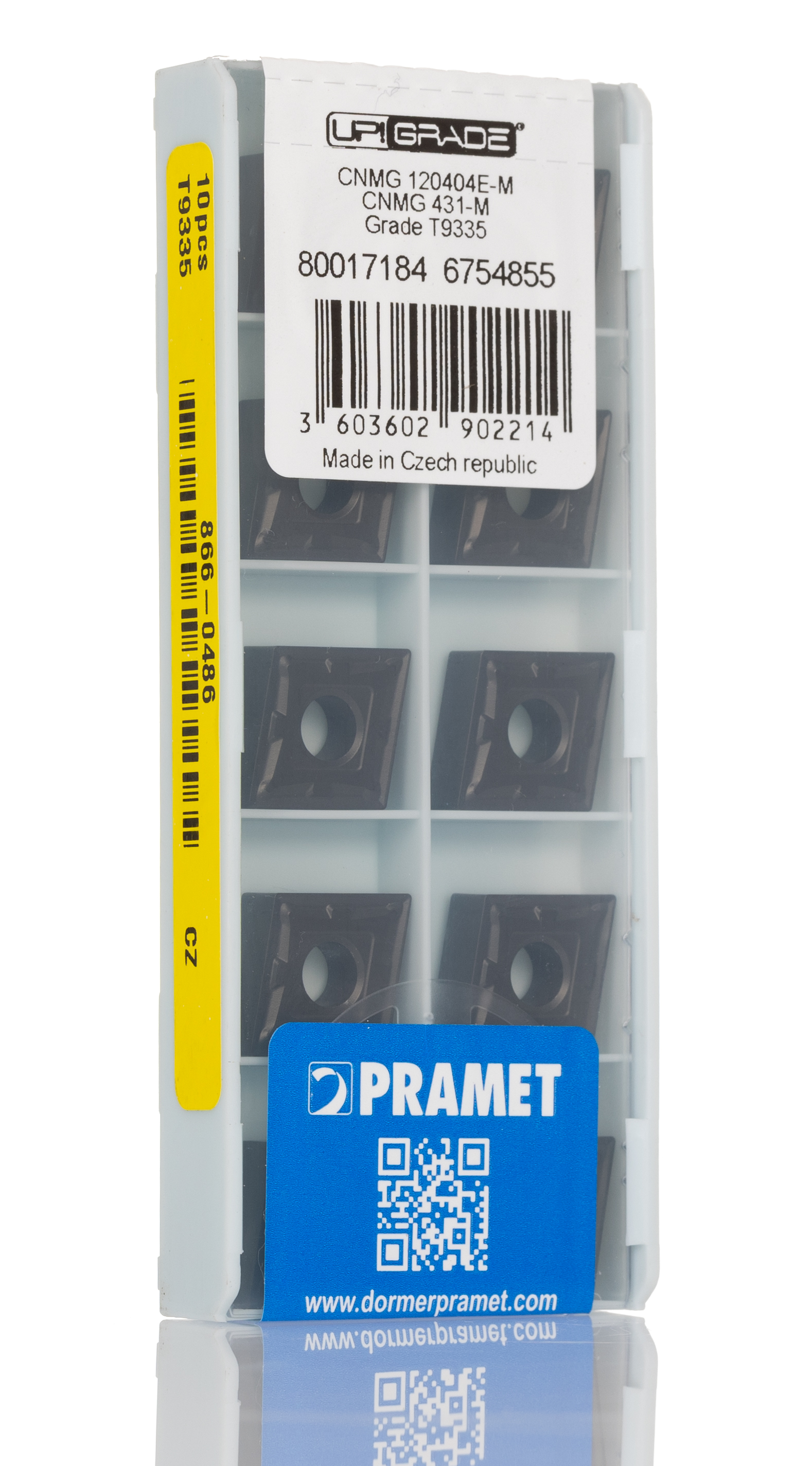 Pramet, 4.76 mm Height, 95 ° Approach, 12.9 mm Length