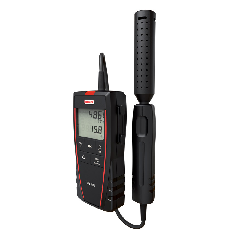 KIMO CO 110 Handheld Gas Detector for Carbon Monoxide Detection, 2014/30/EU EMC, UL61010, 2014/35/EU Low Voltage, UKCA,