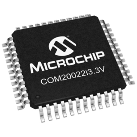 Microchip, ARCNET Controller IC 10 Mbps, 48-Pin TQFP