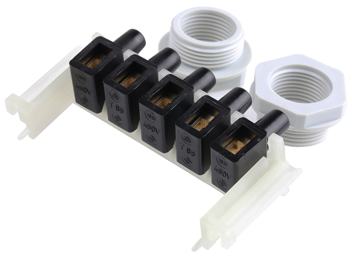 WISKA COMBI Series Grey, Light Grey, Black, White, Red Reinforced Fibreglass, Polypropylene Junction Box