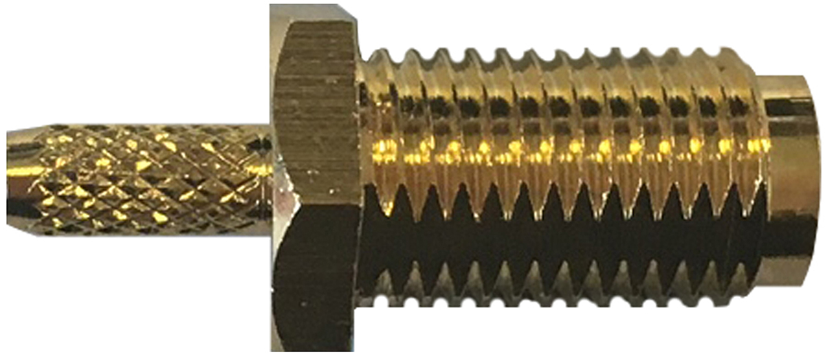 RF Solutions CON Series Panel Mount Female SMA, 50 Ω, Straight Body Crimp