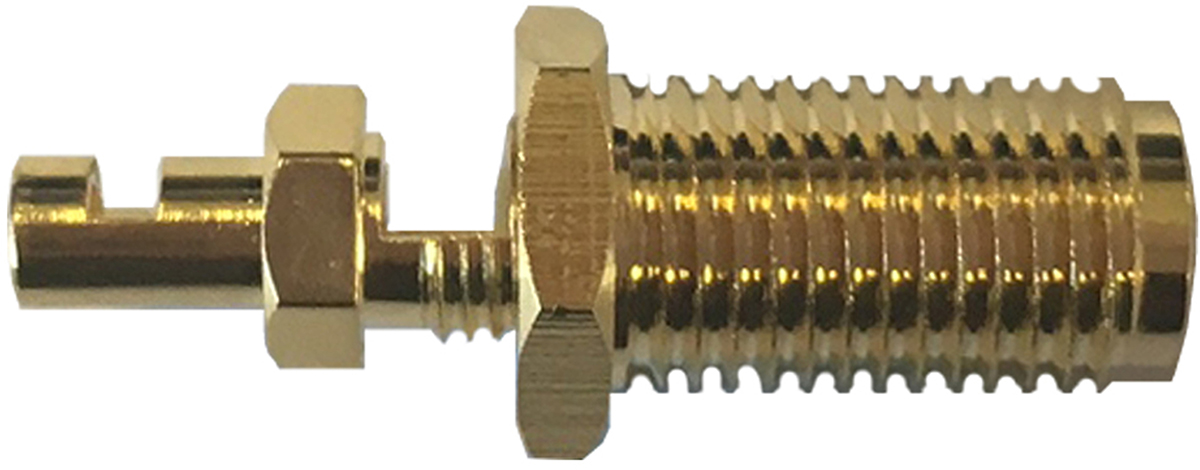 RF Solutions CON Series Panel Mount Female SMA, 50 Ω, Straight Body Solder