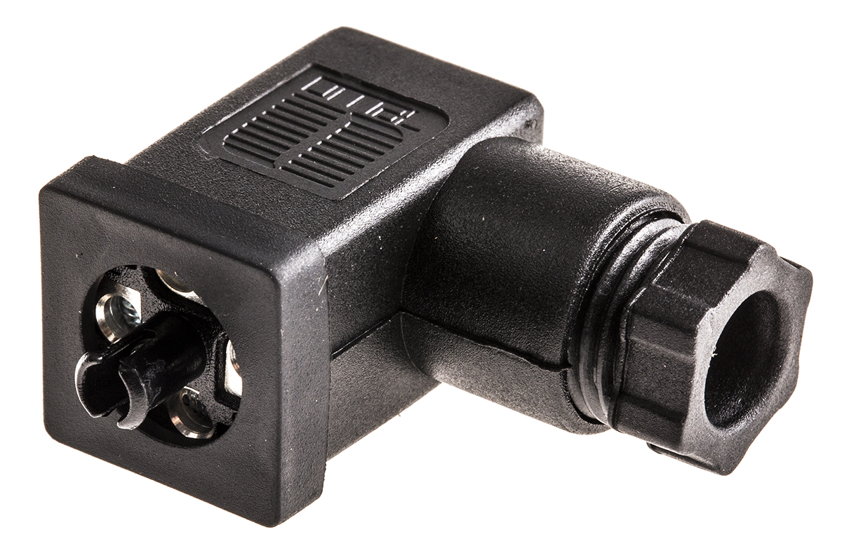 Gefran DIN 43650 DIN 43650 Solenoid Connector Female, 250V Voltage