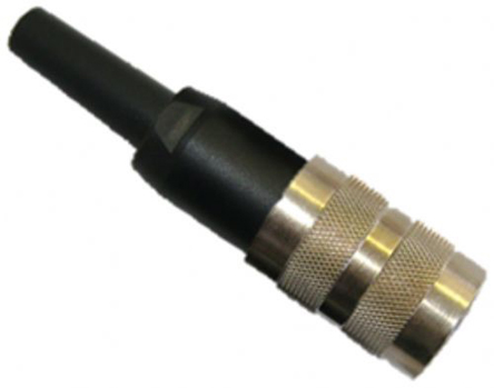 Gefran, CON011 5 Pole Straight DIN Connector, DIN 43322 IP40, Cable Male