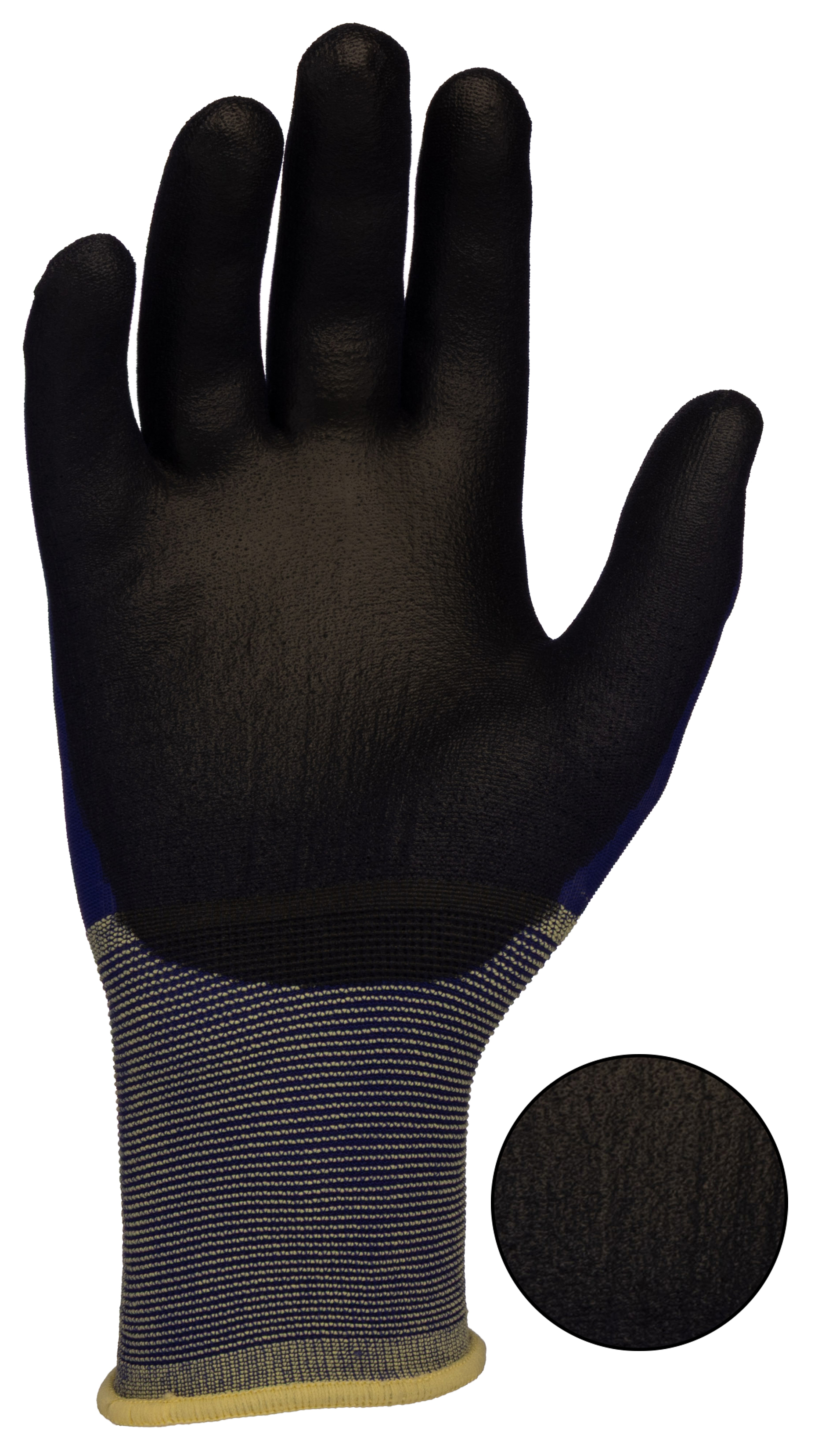 con1a-09 Tornado Blue Nylon Work Glove