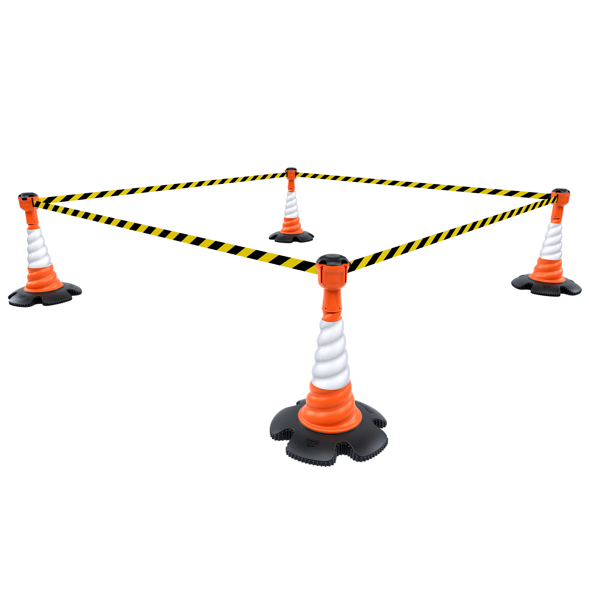 cone01 Skipper Weighted Orange, White 750 mm Traffic & Safety Cone