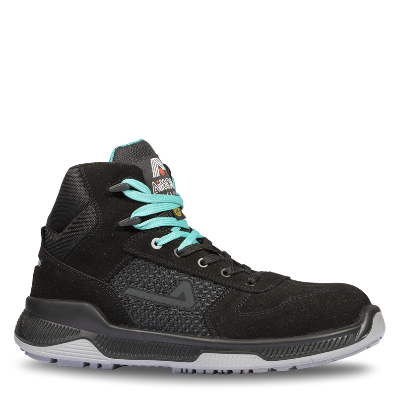 AIMONT CONNECTOR AFAF103 Black, Grey Composite Toe Capped Unisex Safety Boots 6, EU 39 EN ISO 20345:2011