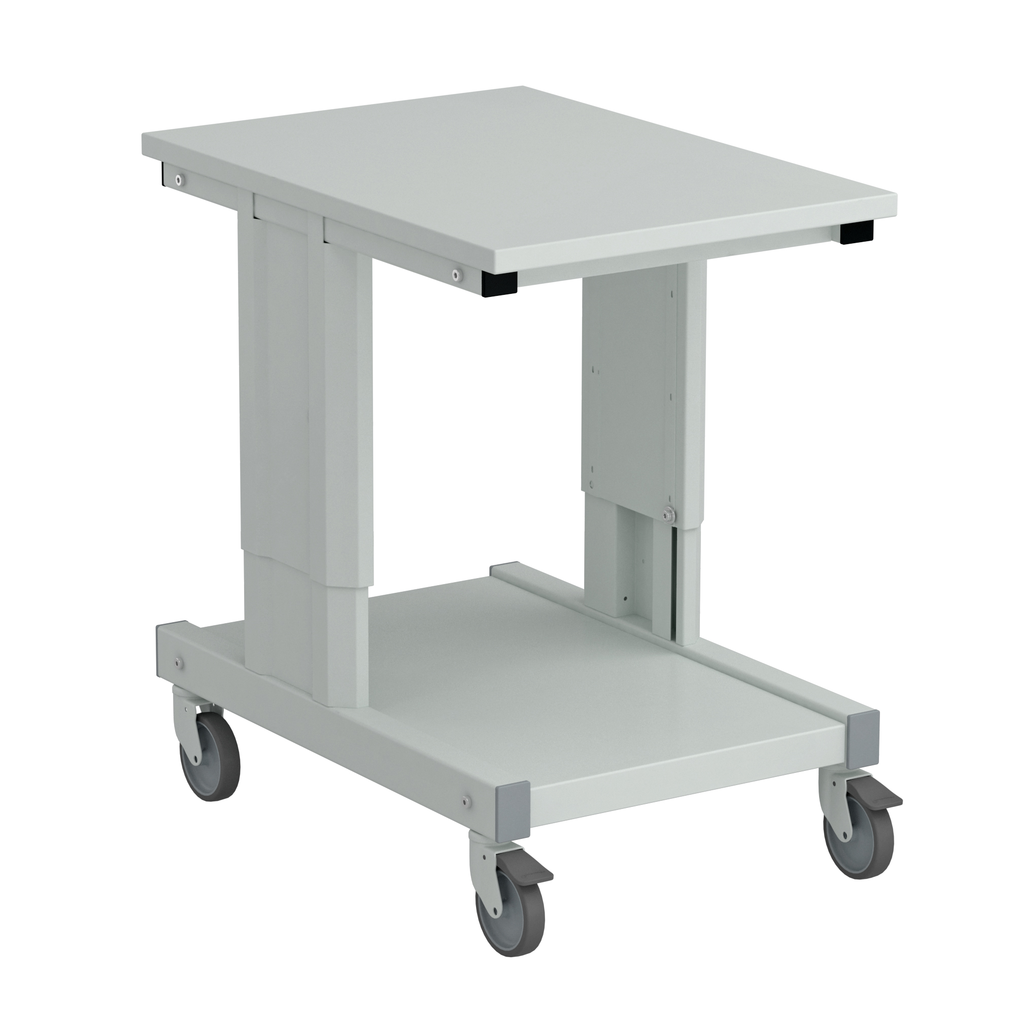 Treston 2 Steel Pivot with Brake, Swivel Trolley, 690 mm, 150 kg Load, 400 mm