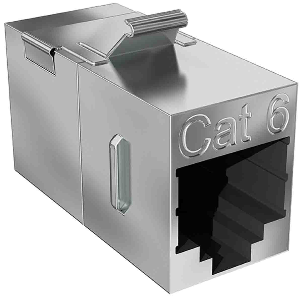 CAE Multimedia Connect Keystone Series 2 Port RJ45 Shielded Coupler
