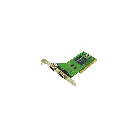 MOXA 2 Port PCI RS232 Serial Card