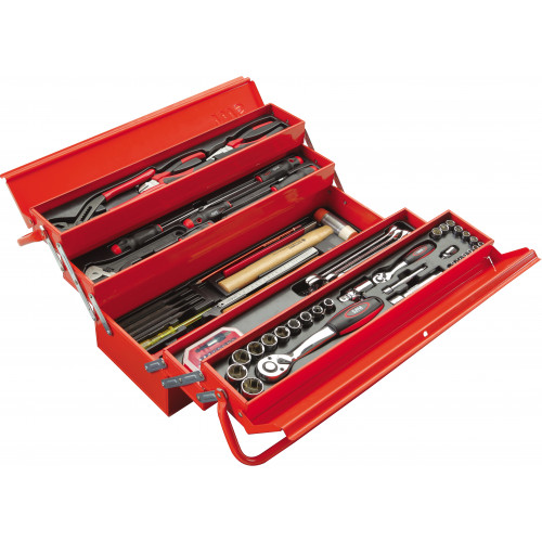SAM 5 Drawer Metal Tool Box 240 mm 630 mm 250mm