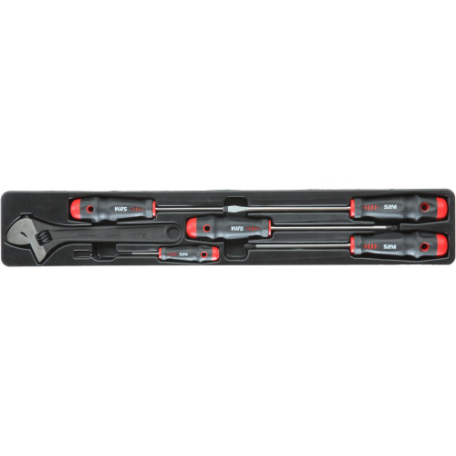 cp-113box SAM 5 Drawer Metal Tool Box 240 mm 630 mm 250mm
