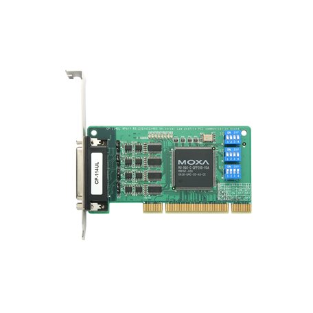 MOXA 4 Port PCI RS485, RS232, RS422 Serial Card