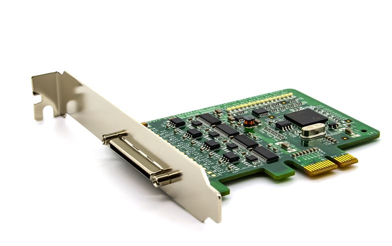 MOXA 8 Port PCIe RS422, RS232, RS485 Network Card