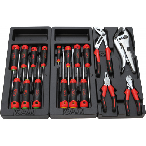 SAM 131 Piece Automotive Tool Tool Kit with Case