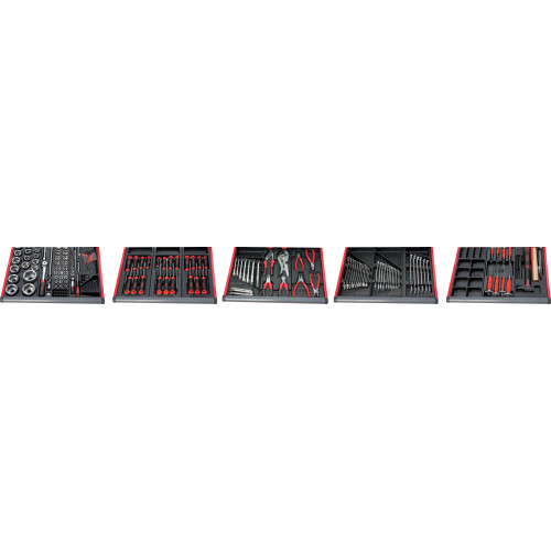 SAM 166 Piece Automotive Tool Tool Kit with Case