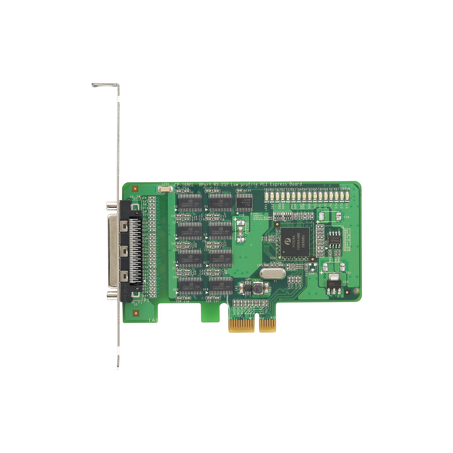 MOXA 8 Port PCIe RS232 Network Card