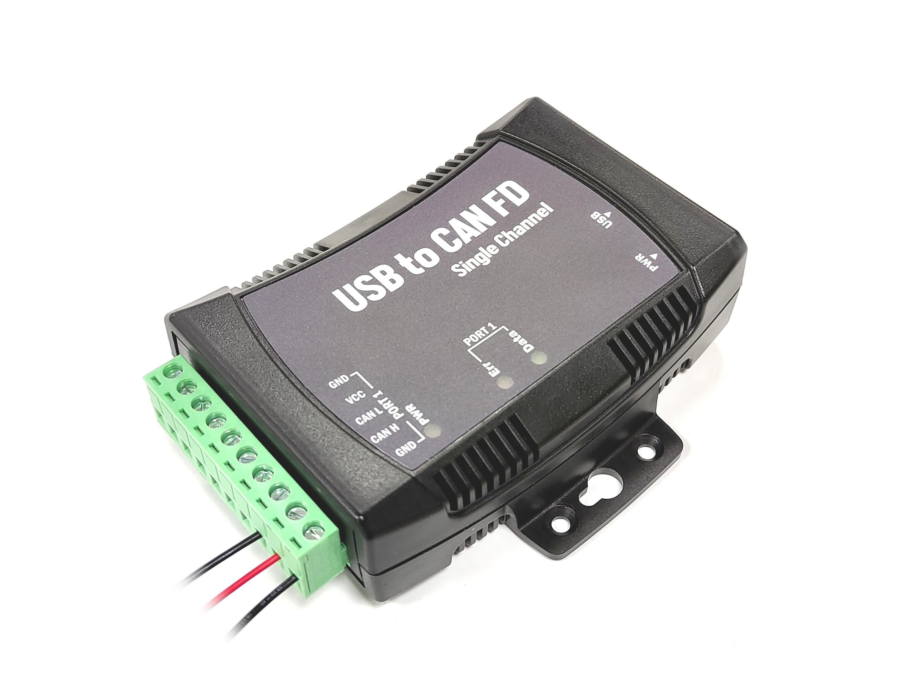 cp-canfd-1p-iso Connective Peripherals USB Type B to Female to Terminal Block Interface Adapter