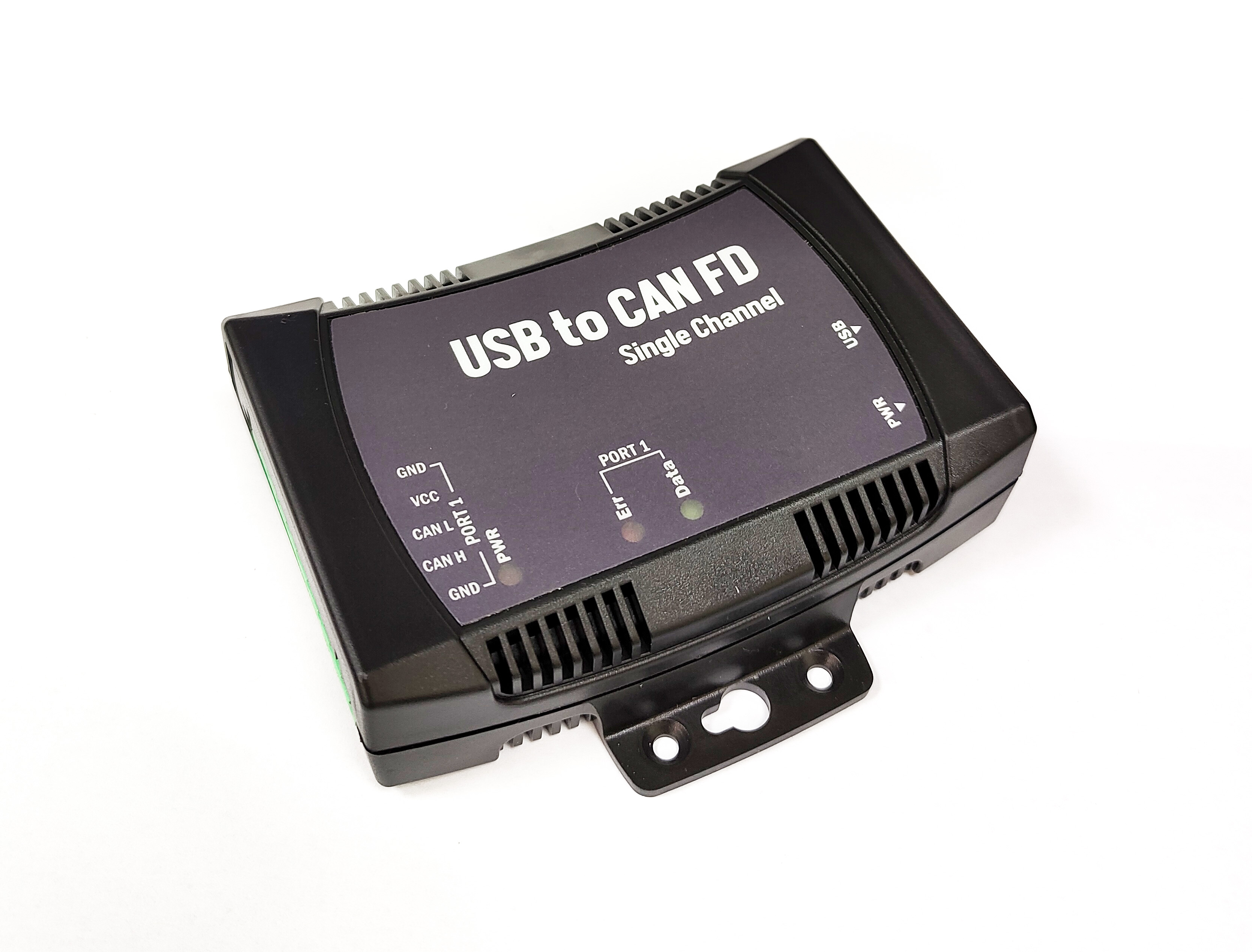 cp-canfd-1p Connective Peripherals USB Type B to Female to Terminal Block Interface Adapter