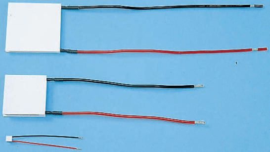 Tark Thermal Solutions Peltier Module,  10.1 W, 2.1 A, 8.6V, 18 mm x 18mm x 3.4 mm